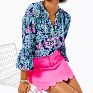 Lilly Pulitzer hot pink skort Size 2